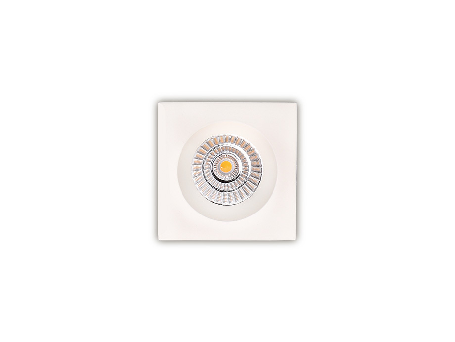Prüfen Einbauleuchte Max Light Technical H0064 creme 9x9 cm LED 7,5W IP20 Einbauleuchte Max Light Technical H0064 creme 9x9 cm LED 7,5W IP20