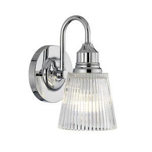 Quintiesse Addison Badezimmer-Wandleuchte Chrom LED G9 3 W small 0