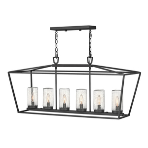 Alford Place Pendellaterne - 6 Lichtquellen - Schwarz Quintiesse small 0