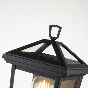 Alford Place Wandlaterne - 1 Lichtquelle - Schwarz Quintiesse small 1