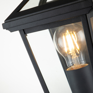 Alford Place Wandlaterne - 1 Lichtquelle - Schwarz Quintiesse small 2