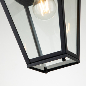 Alford Place kleine Hängelaterne - 1 Lichtquelle - Schwarz Quintiesse small 2