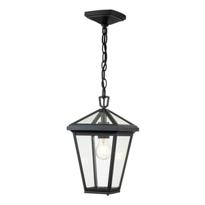 Alford Place kleine Hängelaterne - 1 Lichtquelle - Schwarz Quintiesse small 0