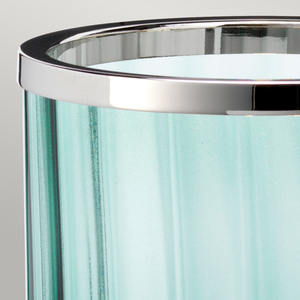 Arno Tischleuchte - 1 Lichtquelle - Nickel poliert und grünes Glas Quintiesse small 3