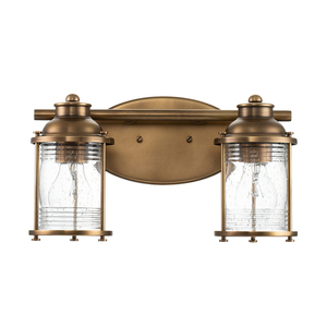 Ashlandbay Wandleuchte - 2 Lichtquellen - Messing natur Quintiesse small 4