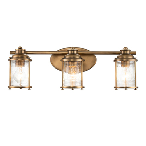 Ashlandbay Wandleuchte - 3 Lichtquellen - Messing natur Quintiesse small 0