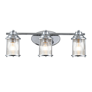 Ashlandbay Wandleuchte - 3 Lichtquellen - Chrom poliert Quintiesse small 0