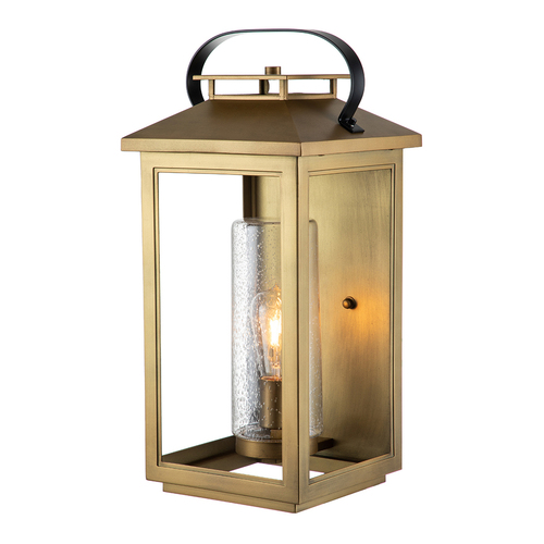 Prüfen Große Wandleuchte Atwater - 1 Lichtquelle - Lila Messing Quintiesse