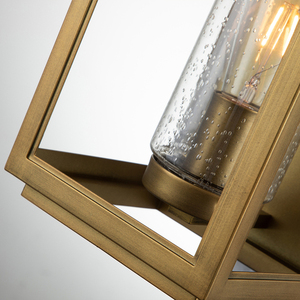 Atwater mittelgroße Wandleuchte - 1 Lichtquelle - Purple brass Quintiesse small 3