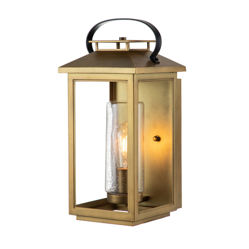 Prüfen Atwater mittelgroße Wandleuchte - 1 Lichtquelle - Purple brass Quintiesse