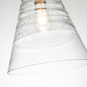 Elmore Pendelleuchte - 1 Lichtquelle - Oxidiertes Messing Quintiesse small 4