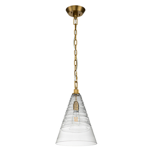 Elmore Pendelleuchte - 1 Lichtquelle - Oxidiertes Messing Quintiesse small 7