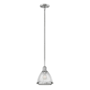 Elroy Pendelleuchte - 1 Lichtquelle - Nickel poliert Quintiesse 0 Elroy Pendelleuchte - 1 Lichtquelle - Nickel poliert Quintiesse small 0