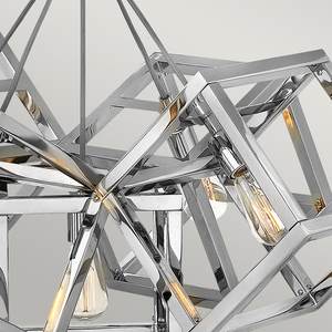 Ensemble Pendelleuchte - 5 Lichtquellen - Nickel poliert Quintiesse small 1