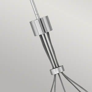 Ensemble Pendelleuchte - 5 Lichtquellen - Nickel poliert Quintiesse small 2