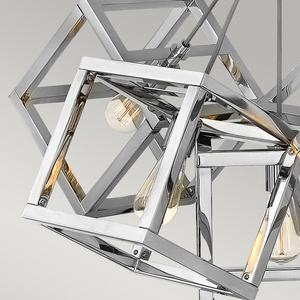 Ensemble Pendelleuchte - 5 Lichtquellen - Nickel poliert Quintiesse small 4