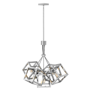 Ensemble Pendelleuchte - 5 Lichtquellen - Nickel poliert Quintiesse small 0
