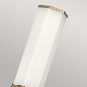 LED-Wandleuchte Facet - Altmessing Quintiesse small 1