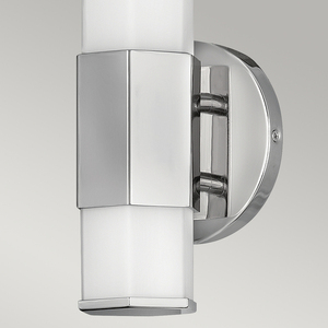 LED-Wandleuchte Facet - Poliertes Chrom Quintiesse small 1