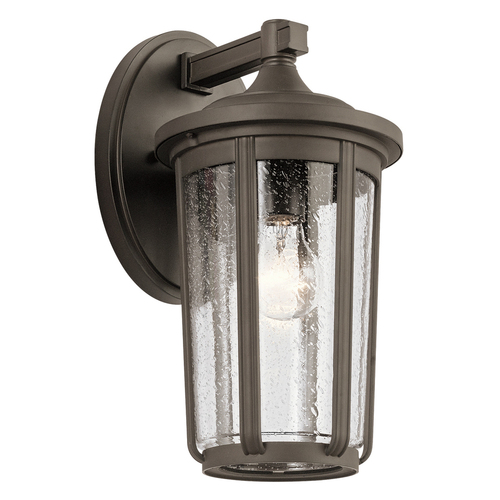 Prüfen Große Fairfield Wandleuchte - 1 Lichtquelle - Altbronze Quintiesse