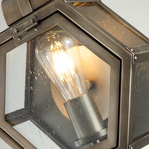 Heath kleine Wandleuchte - 1 Lichtquelle - Quintiesse oxidierte Bronze small 3