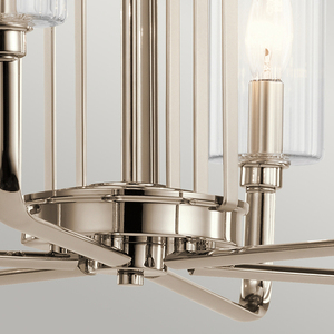 Kimrose Kronleuchter - 6 Lichtquellen - Nickel poliert Quintiesse small 3