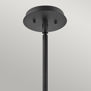 Lotus Pendelleuchte/Halblampe - 1 Leuchtmittel - Schwarz Quintiesse small 1