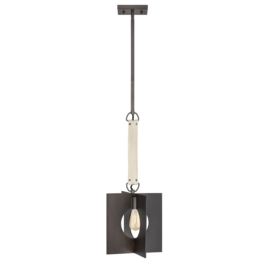 Prüfen Ludlow Pendelleuchte - 1 Leuchtmittel - Graphit Quintiesse Ludlow Pendelleuchte - 1 Leuchtmittel - Graphit Quintiesse