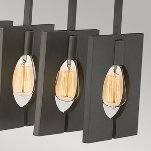 Ludlow Pendelleuchte - 8 Lichtquellen - Graphit Quintiesse 4 Ludlow Pendelleuchte - 8 Lichtquellen - Graphit Quintiesse small 4
