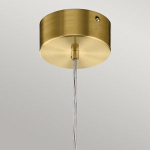 Moonlit kleine LED-Hängeleuchte - Champagner gold Quintiesse small 1