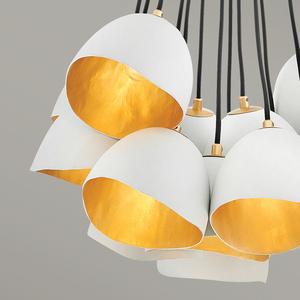 Nula Pendelleuchte - 15 Lichtquellen Quintiesse small 4