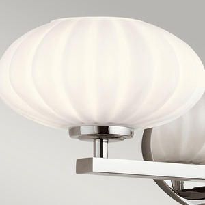 Pim Wandleuchte - 3 Lichtquellen - Chrom poliert Quintiesse small 2