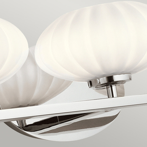 Pim Wandleuchte - 3 Lichtquellen - Chrom poliert Quintiesse small 3