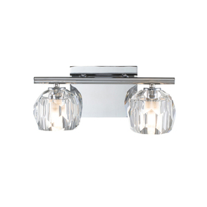 Quintiesse Regalia Badezimmer-Wandleuchte QN-REGALIA2-PC-BATH, Chrom poliert, 2 × G9 small 0