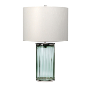 Reno Tischleuchte - 1 Lichtquelle - Grün/Nickel poliert Quintiesse small 0