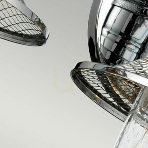Rigby-Wandleuchte – 3-flammig – poliertes Chrom – Quintiesse small 6