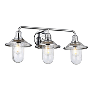 Rigby Wandleuchte - 3 Lichtquellen - Chrom poliert Quintiesse 0 Rigby Wandleuchte - 3 Lichtquellen - Chrom poliert Quintiesse small 0