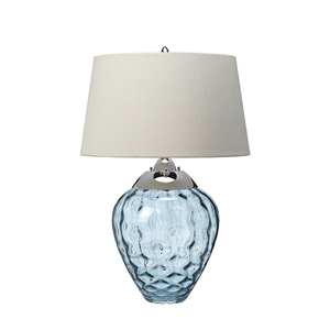 Samara Tischleuchte - 2 Lichtquellen - Hellblau Quintiesse small 1
