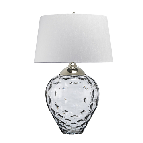 Prüfen Große Quintiesse SAMARA QN-SAMARA-TL-LRG-SMK Tischleuchte Rauchglas E27 + GU10 78,7 cm