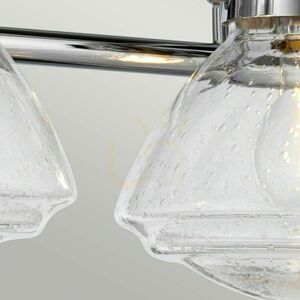Quintiesse Scholar QN-SCHOLAR3 Bad-Wandleuchte, 3×E27, Chrom poliert small 6
