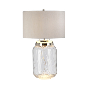 Sola Tischleuchte - 2 Lichtquellen - Silberner Lampenschirm Quintiesse small 3