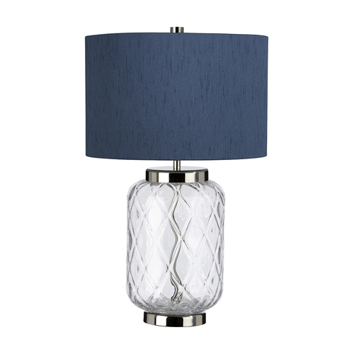 Prüfen Sola Tischleuchte - 1 Lichtquelle - Blauer Lampenschirm Quintiesse