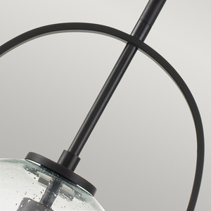 Somerset Pendelleuchte - 1 Lichtquelle - Klarglas - Schwarz Quintiesse small 2