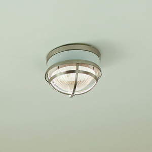 Plafond Tollis - 2 Lichtquellen - Weiß / Nickel gebürstet Quintiesse small 6