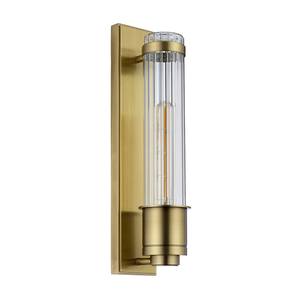 Wellington Wandleuchte - 1 Lichtquelle - Altmessing Quintiesse small 1