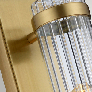Wellington Wandleuchte - 1 Lichtquelle - Altmessing Quintiesse small 4