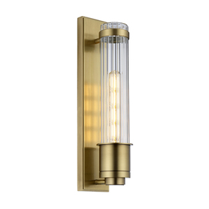 Wellington Wandleuchte - 1 Lichtquelle - Altmessing Quintiesse small 0