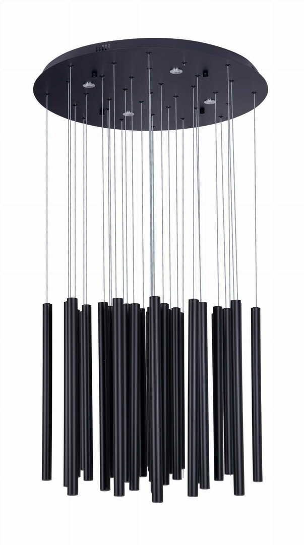 Pendant Light Max Light Organic P0419D Black 62 cm LED 45W 3000K
