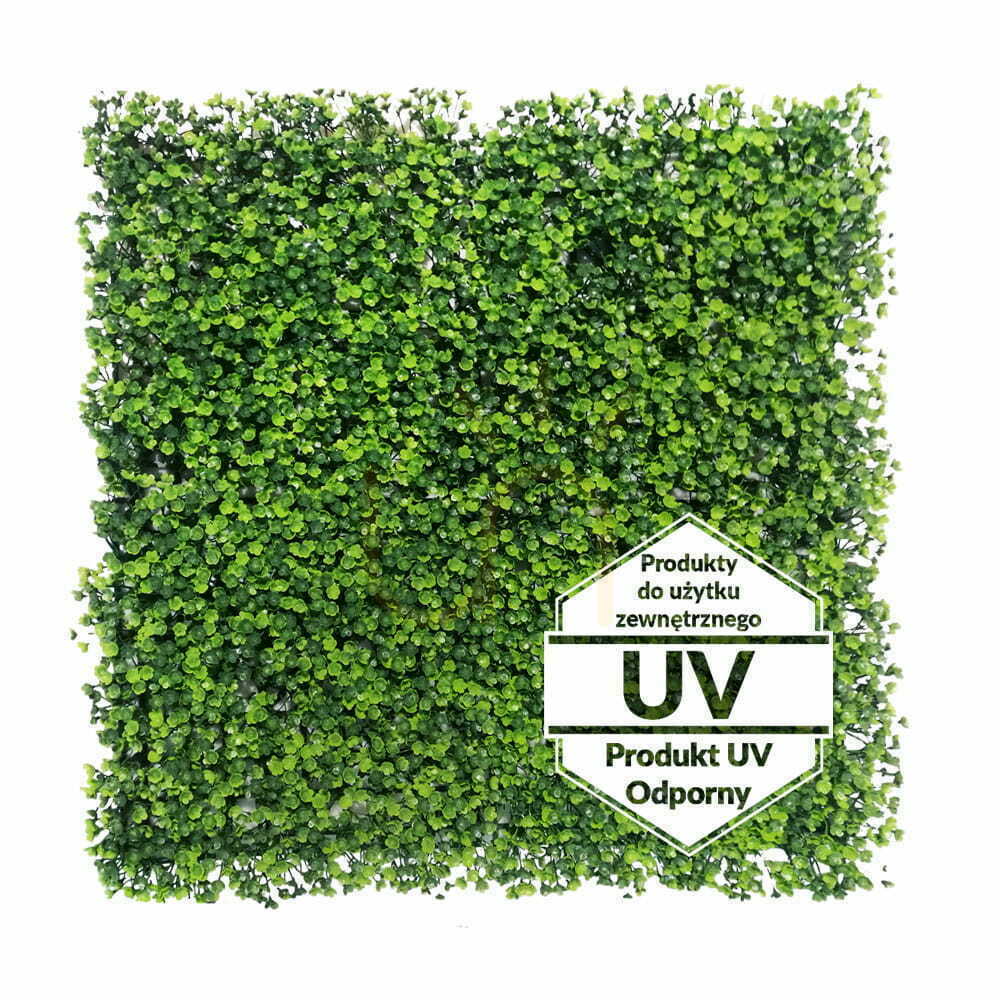 Künstliche grüne matte UV-Wimpern 50x50cm