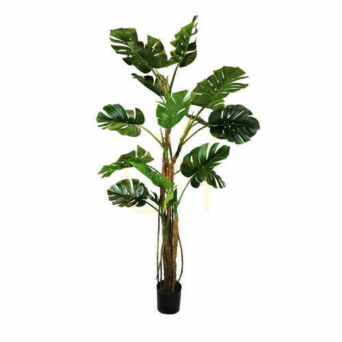 Prüfen Künstliche Topfpflanze Monstera 210cm